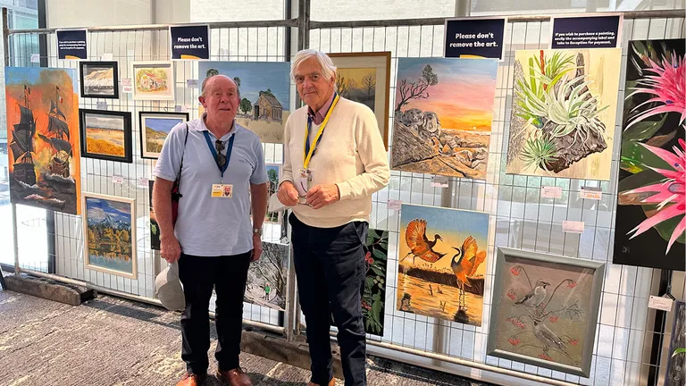 Volunteer Art Exhibition