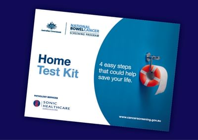 Finding Bowel Cancer test kit