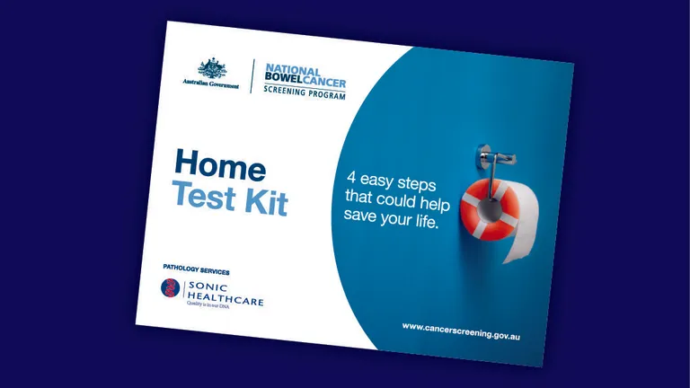 Finding Bowel Cancer test kit