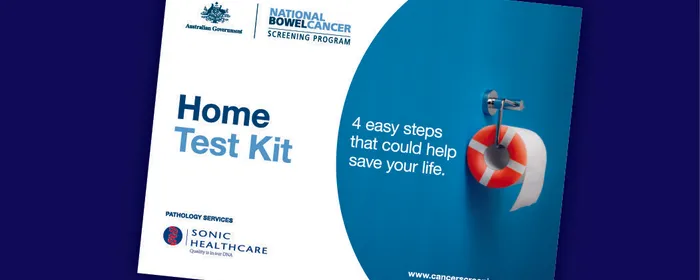 Finding Bowel Cancer test kit