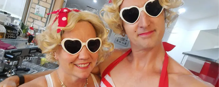 Blonde Bombshells swim to make a difference