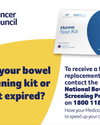 POSTCARD Bowel Screening Kit A6 Flyer