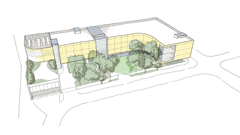 A concept drawing of the planned new Cancer Council SA Northern Accommodation facility.